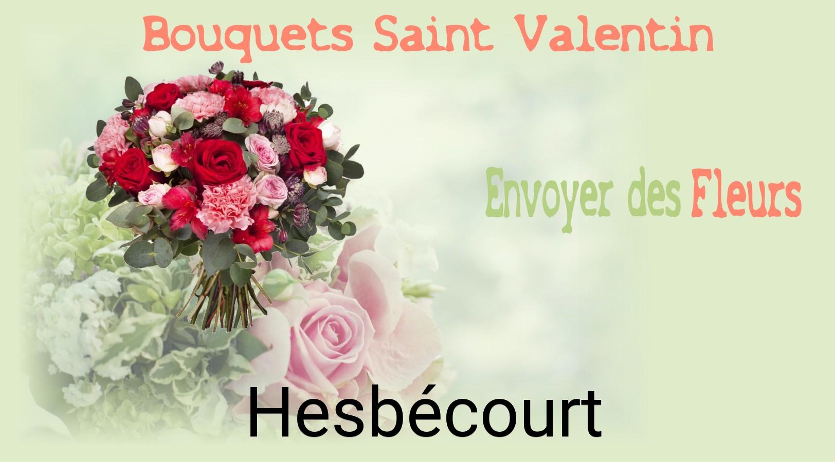 Roses de Saint-Valentin livrées à Hesbécourt